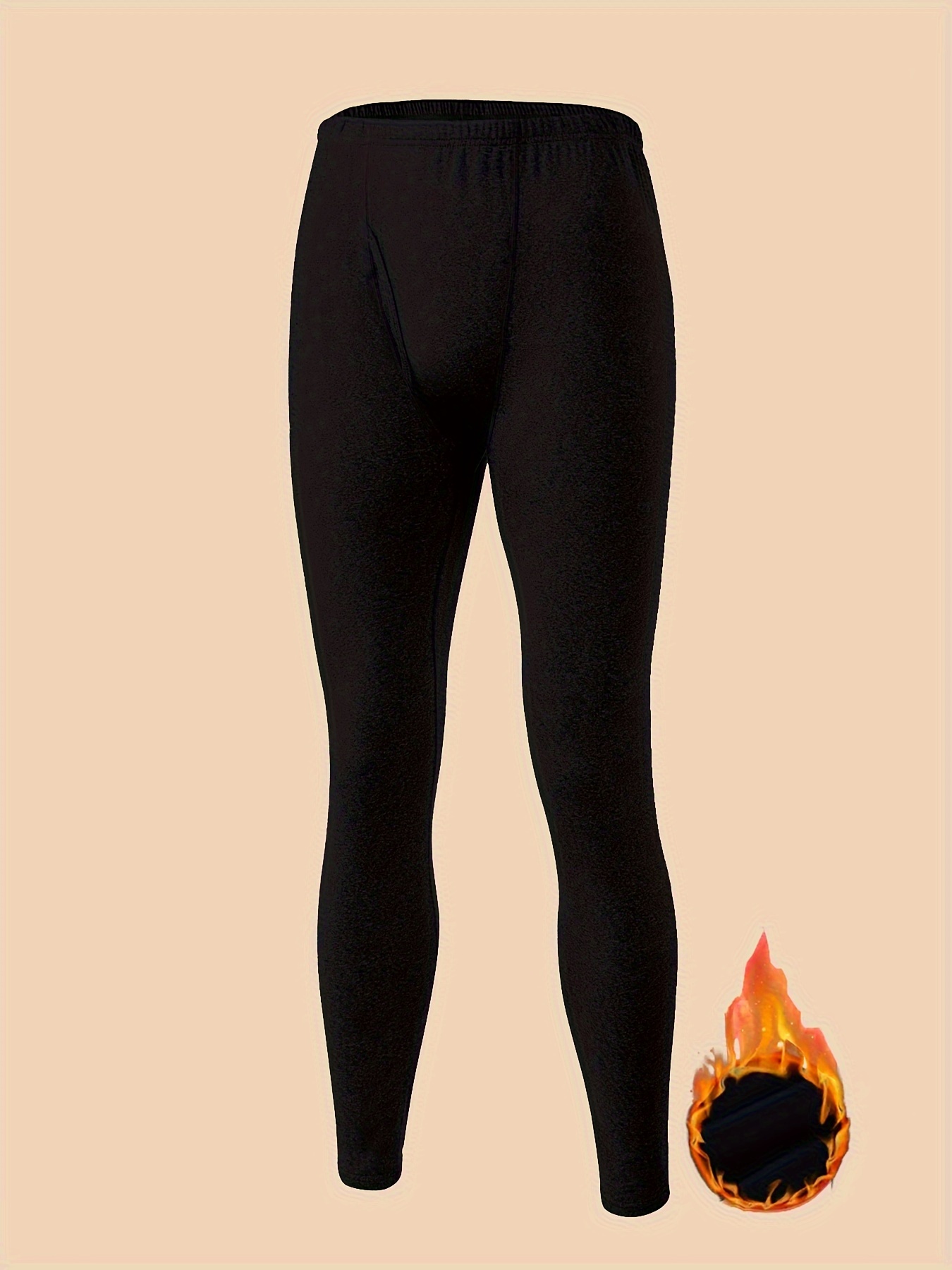 Men's Thermal Underwear, Ultra Soft Trousers Bottoming, Warm Leggings For  Skiing, Indoor, Outdoor Cold Winter