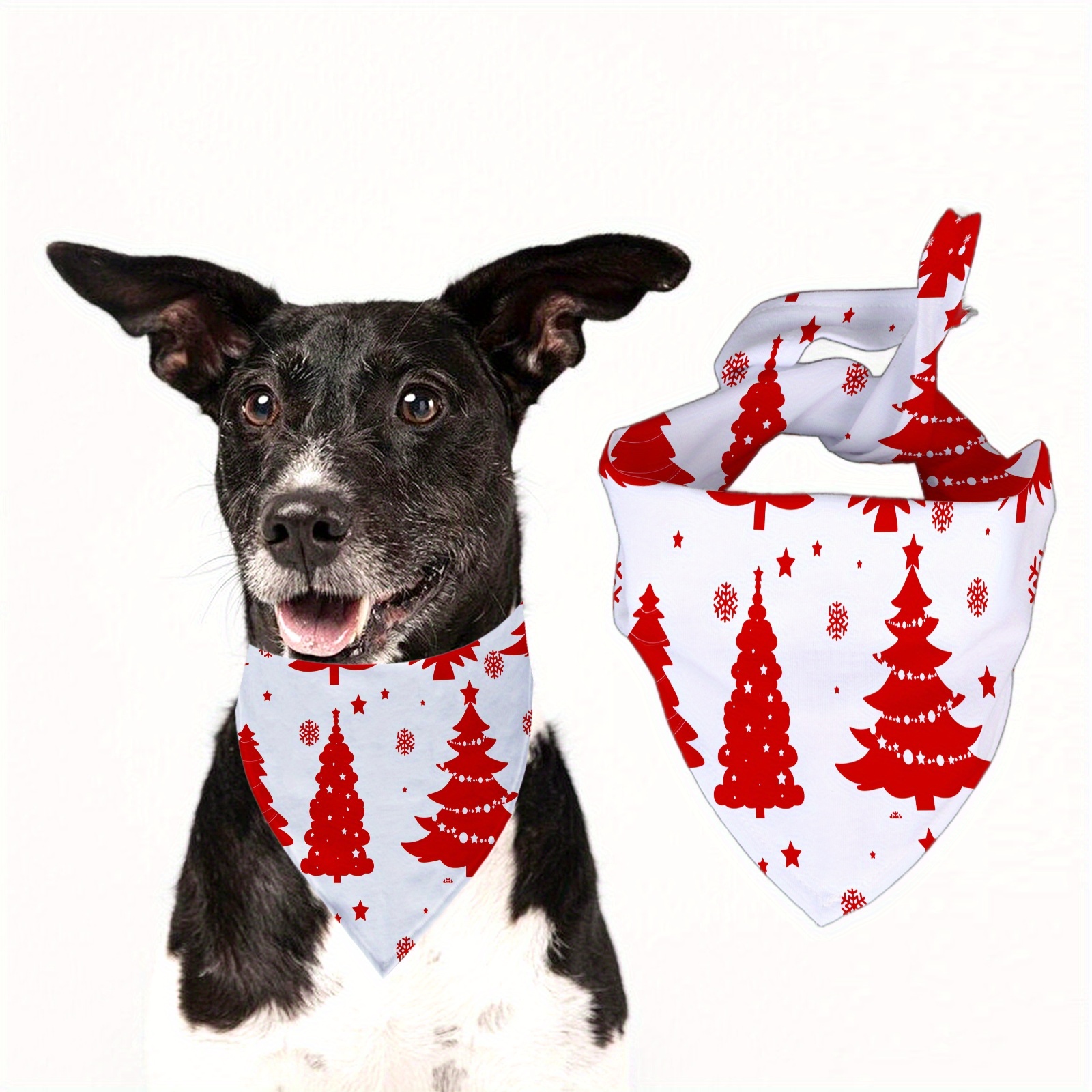 Cheap Halloween Dog Bandanas Premium Durable Fabric Holiday Bandana  Reversible Pet Scarf For Medium Large