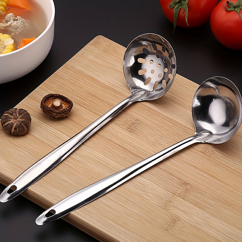 Soup Ladle Creative Design Spoon Colander Soup Noodle Ladle Upright  Dinosaur Spoons Kitchen toolsMM