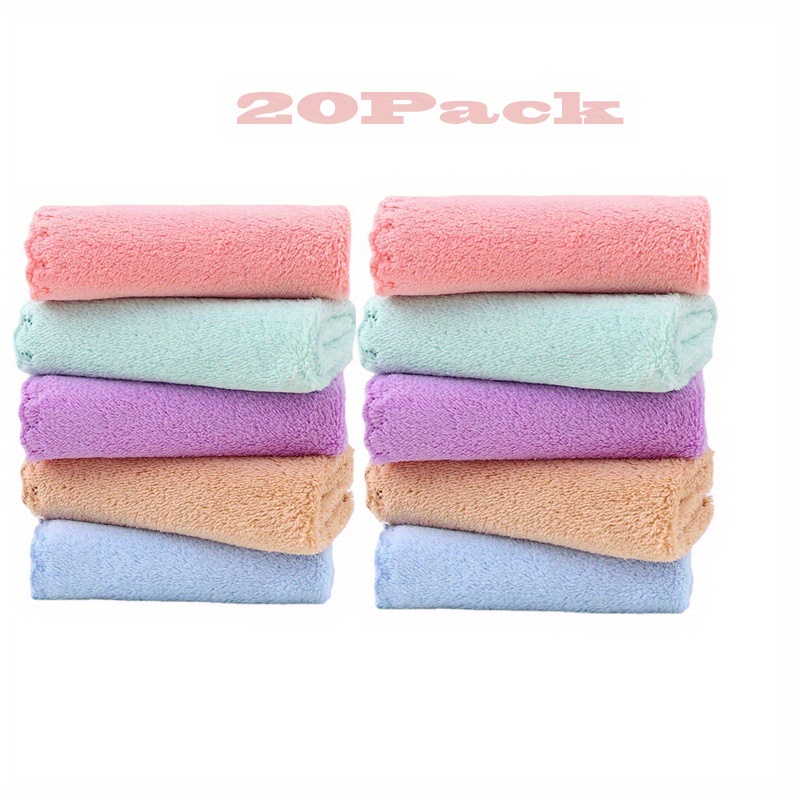 1pc Random Color Pure Facial And Bath Towel, Super Absorbent And No Lint