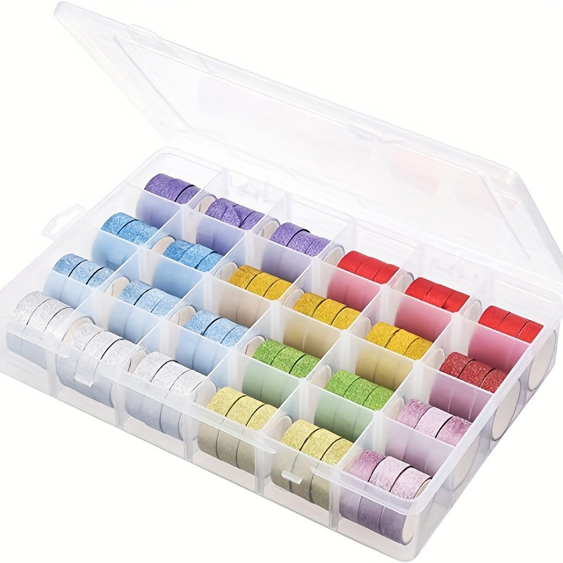 Craft Storage Organizer, 3-Tier Plastic Organizer Box with Dividers, Storage  Containers for Organizing Art Supplies, Fuse Beads,Washi Tape, Jewelry,Tool, Kids Toy, Multicolor-color 