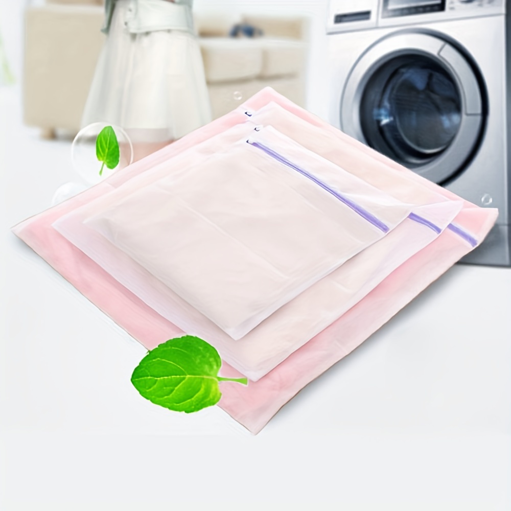 2pcs Washing Bags For Assortment Clothes, Mesh Laundry Washing Bags,  Premium Zipper Travel Storage Organizer, Clothes Wash Guard Bags, Suitable  For La