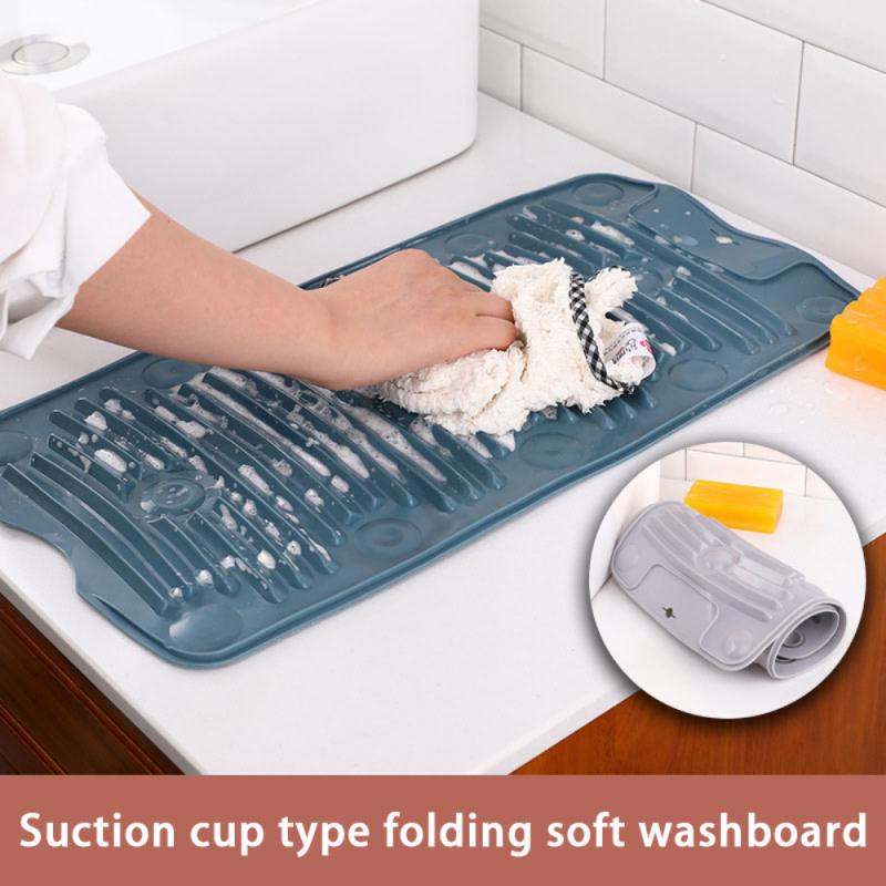 Healeved Clothes Cleaning Board Laundry Washing Supply Hand Washing Clothes  Tool Non Slip Wash Board Kids Laundry Board Washboard for Hand Washing