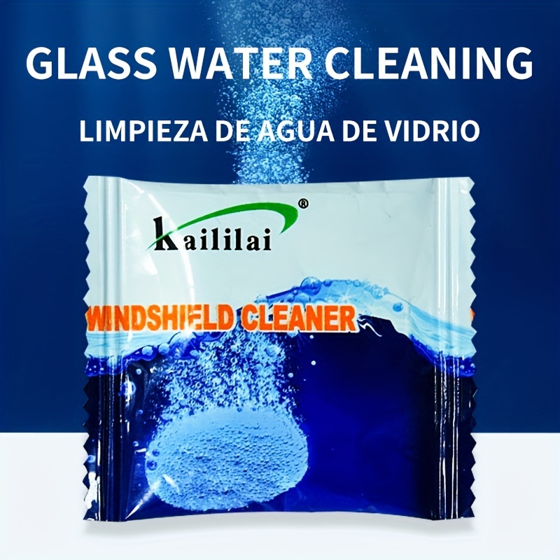 10/20/50PCS (1PCS=4L Water) Car Solid Wiper Fine Seminoma Wiper Windshield  Glass Cleaner Auto Window Cleaning Car Accessories