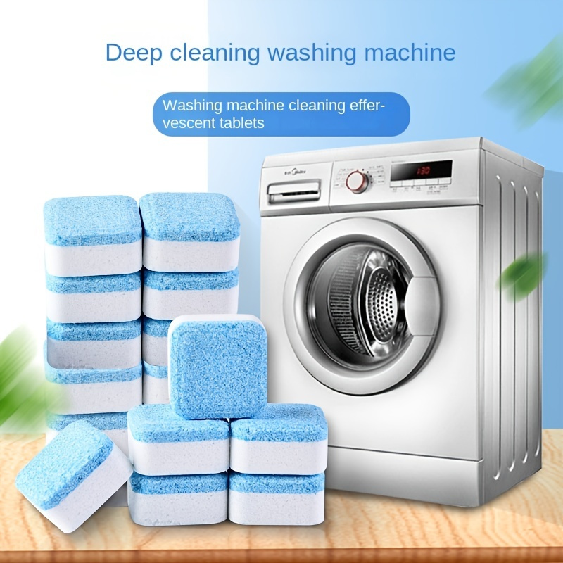 1box, Washing Machine Cleaner Descaler, Deep Cleaning Tablets For Front  Loader & Top Load Washer, Clean