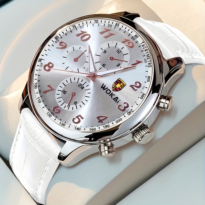 White colour watch for on sale mens