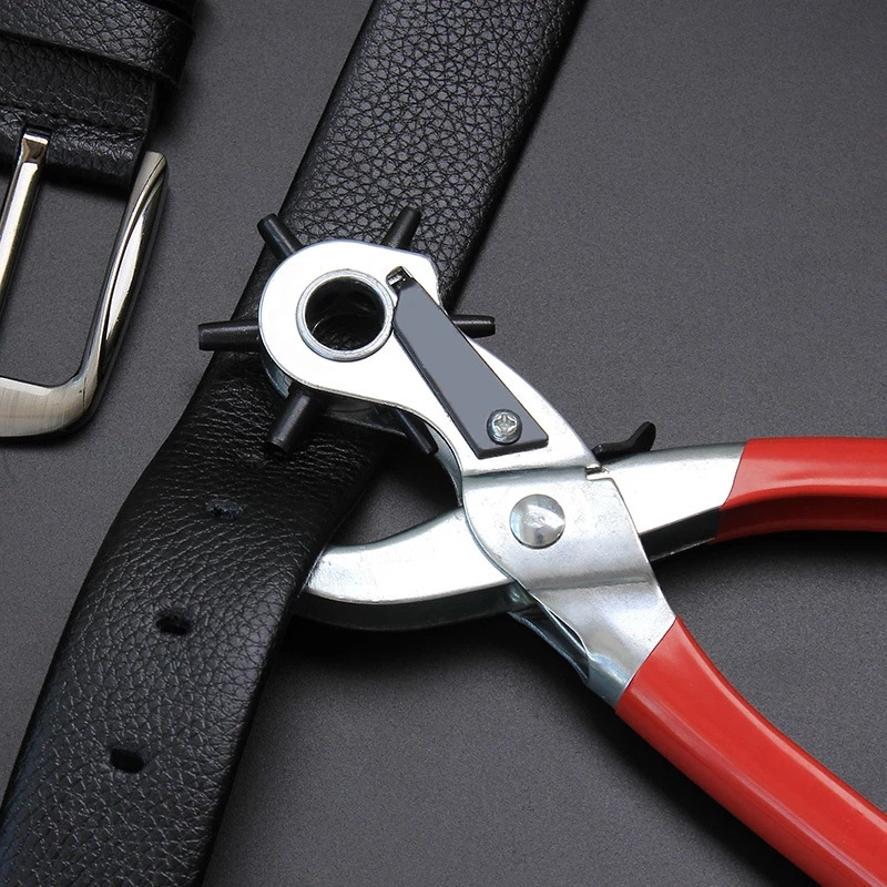 9'' Sewing Leather Belt Hole Puncher Pliers Hook Clamp 2/2.5/3/3.5/4/4.5