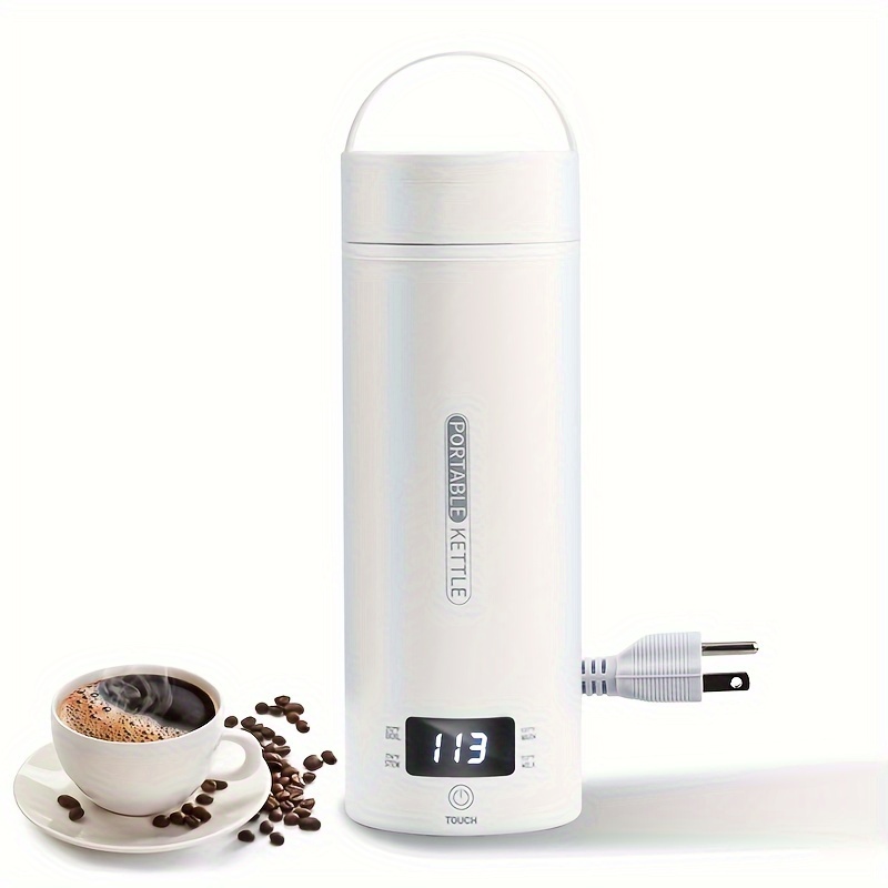 Estufa eléctrica portátil, cocina de inducción segura de ahorro de energía  para hacer té café leche hogar 1000W (blanco US)