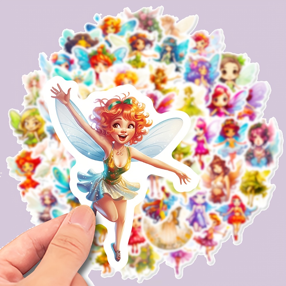 Sticker cartoon little baby fairy stickers 