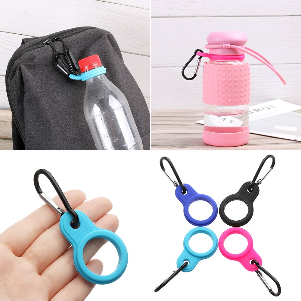GarageSeoul Water Bottle Clip, Water Bottle Holder,Pack of 4,Bottle Drink  Holder,Bottle Buckle,Bottle Buckle for Outdoor Camping Traveling Fitness