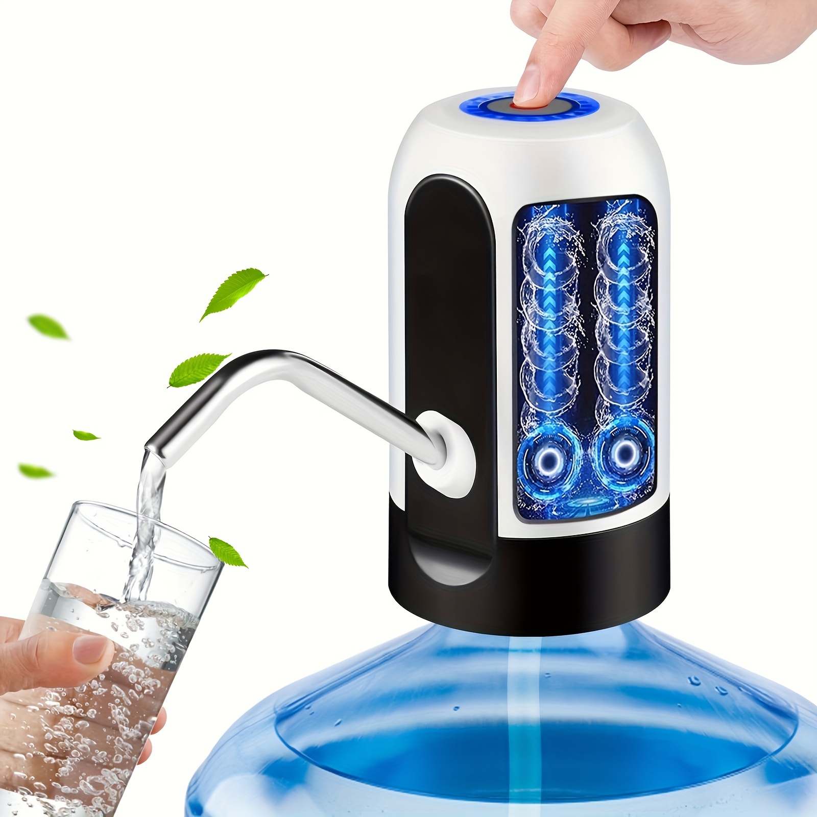 101oz Glass Beverage Dispenser - Water Dispenser for Countertop or