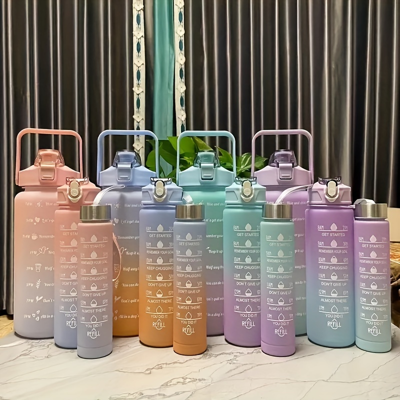 3 Piece Water Bottle Set - Temu