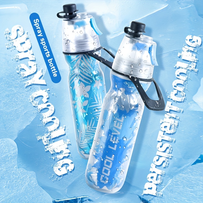 Portable Spray Frosted Water Bottle Anti fall Heat Resistant - Temu