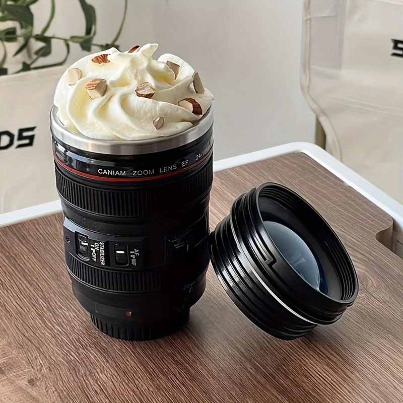 Caniam Camera Lens Coffee Cup, Travel Mug — GREENDOOR Powered by