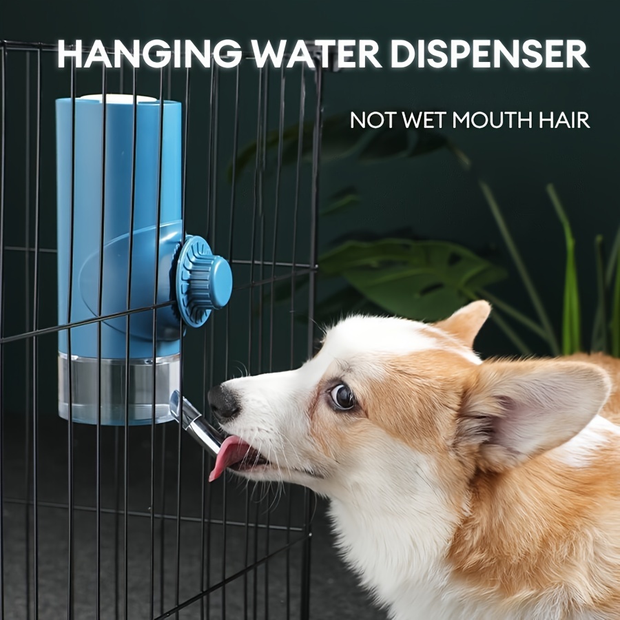 Dog crate outlet waterer