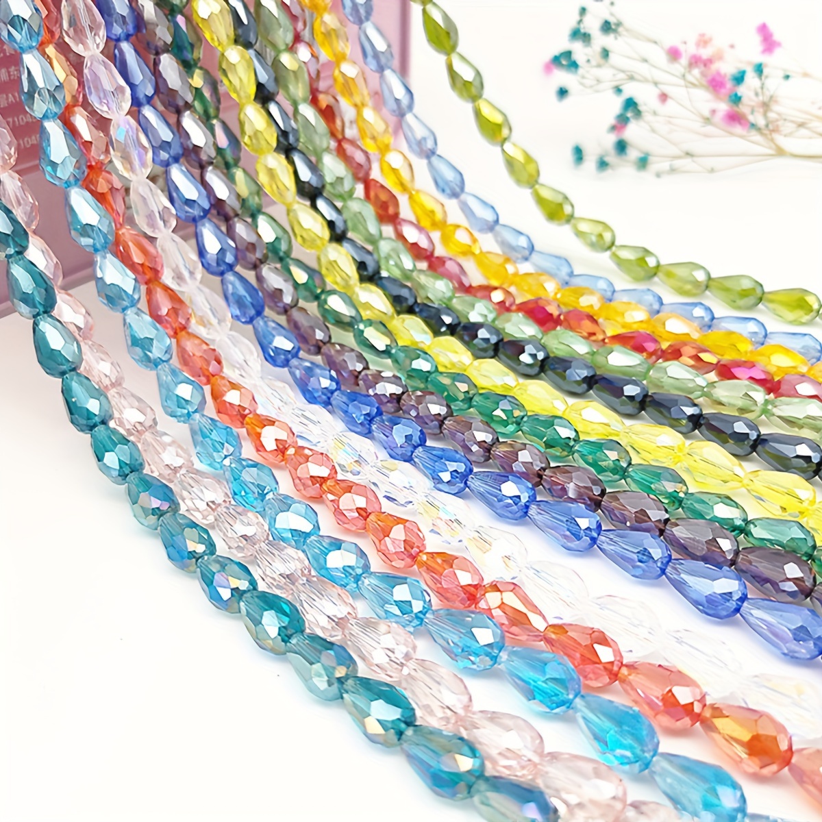 Efivs Arts Glass Seed Beads for Bracelet Making Kit, 24 Colors 6/0 4mm  Bracelets Beads Small Pony Beads Multicolor Beading Beads with Container  Box