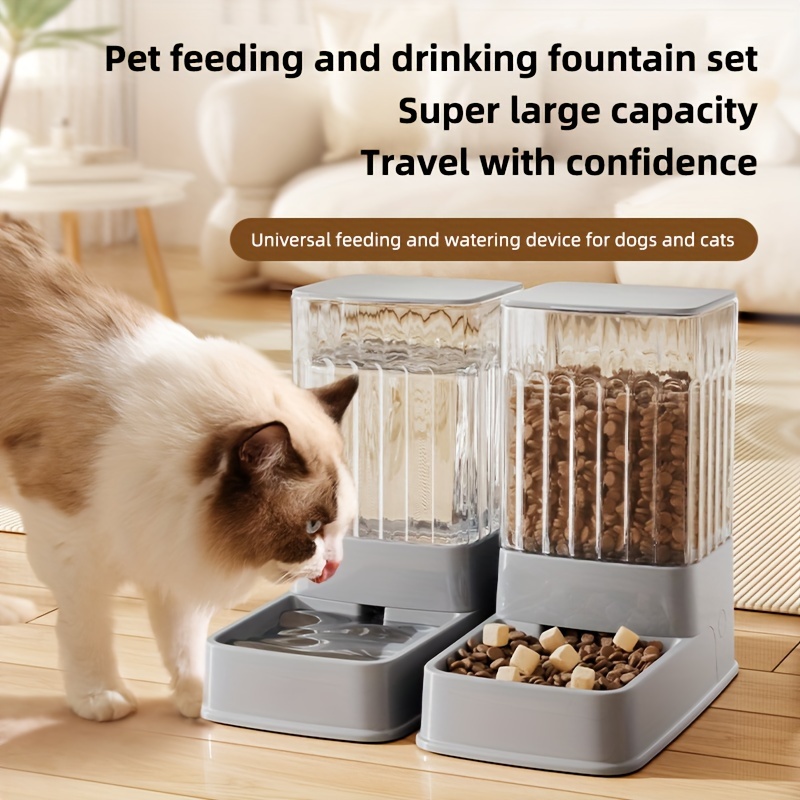 Pet Dog Food Storage Bag Bucket,Collapsible Waterproof Travel Dogs Cats  Food Feeding Snack Bowl Container Barrel