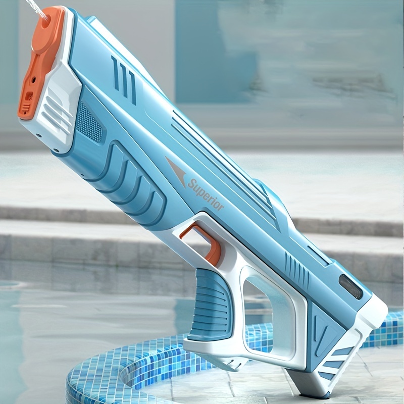 Elektrische Wasserpistole, automatische Ein-Knopf-Spritzpistolen für  Schwimmbad-Strandparty-Spiele