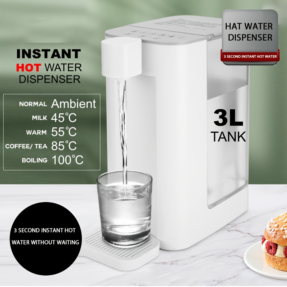2.5L Instant Hot Water Dispenser Tea Coffee Fast Boil Kitchen Tank