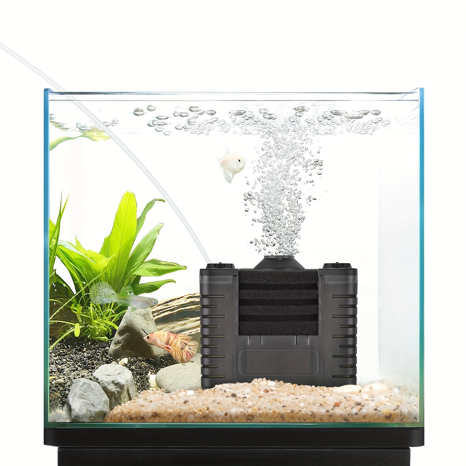 Fish Tank Mat Aquarium Anti-Slip Pad Shock-Absorbing Mute Thickened Black  Mat Turtle Tank Landscaping