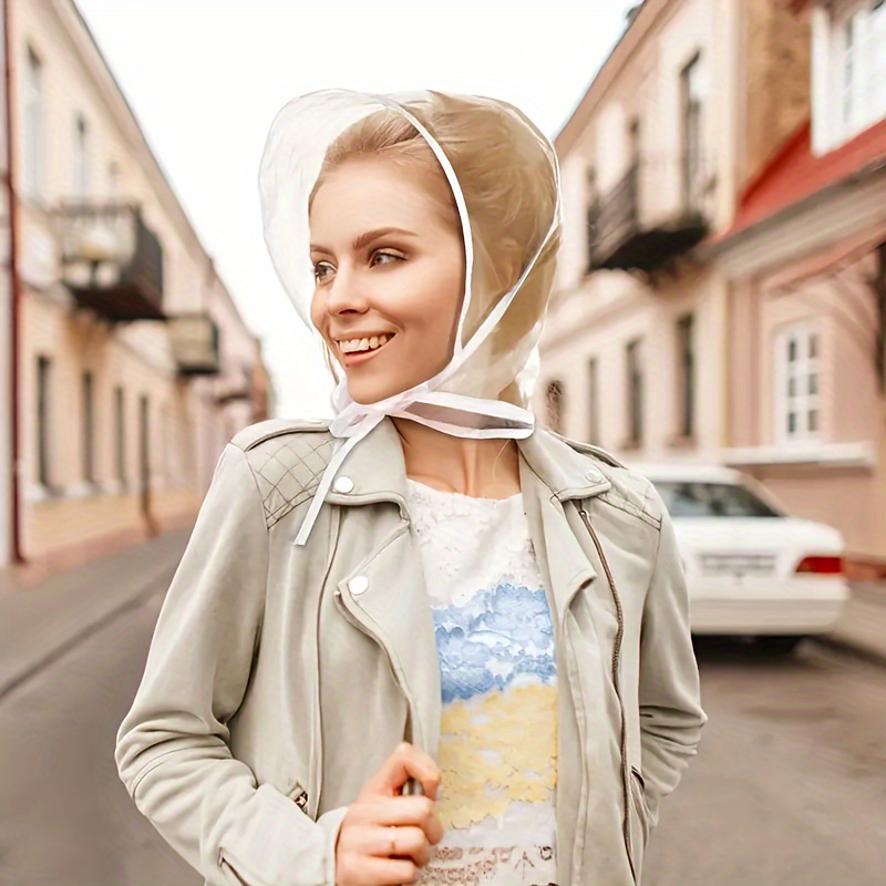 Casquettes de pluie imperméables pour femmes, chapeau de bassin de