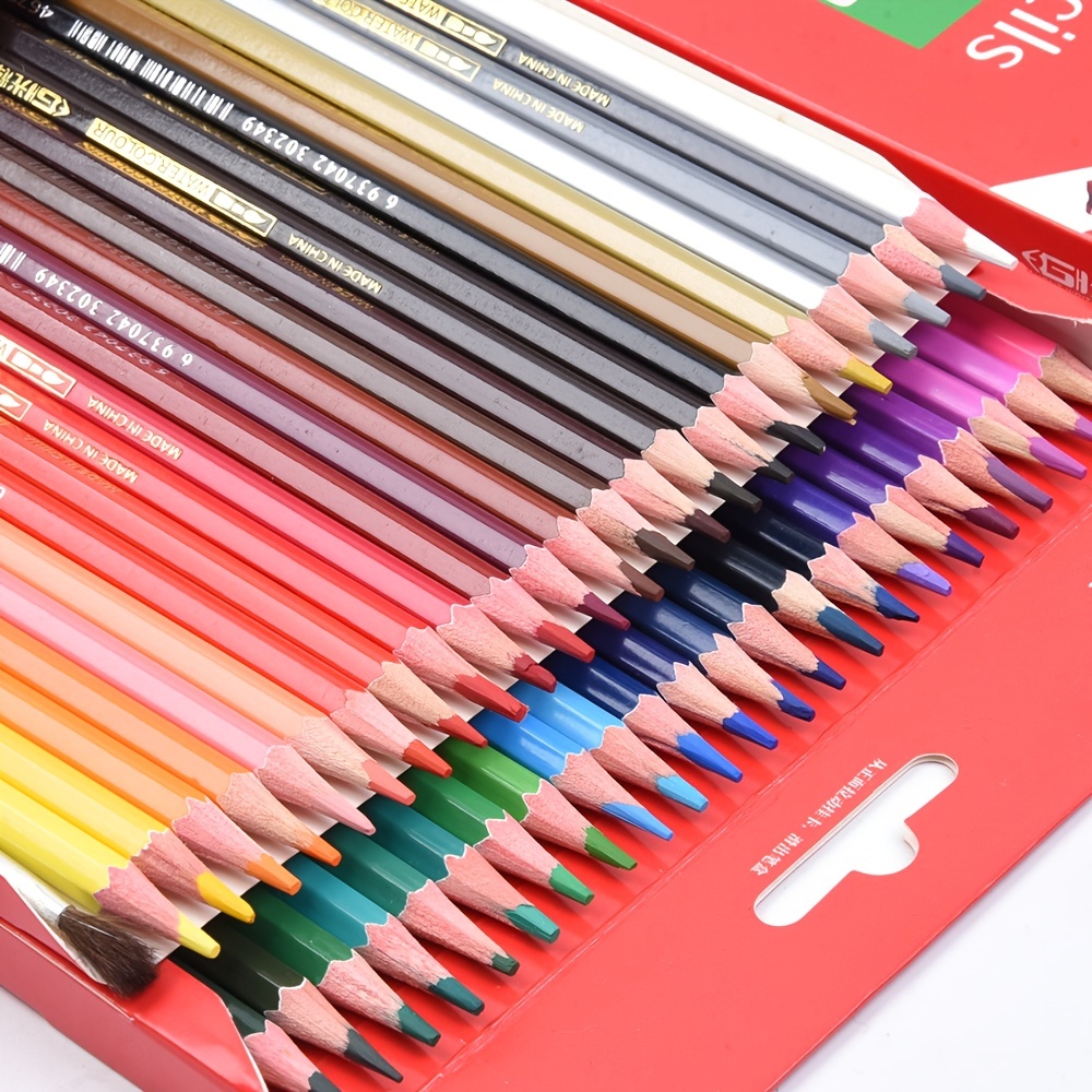 200 Colors Watercolor Artist Grade Water Soluble Colored Pencil Set for  Coloring, Blending and Layering Books, Adult or Kids