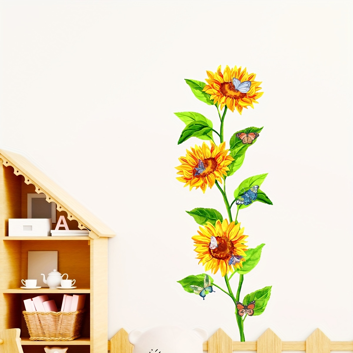 Pegatinas Decorativas Girasol Papel Tapiz Fondo Sofá - Temu Chile