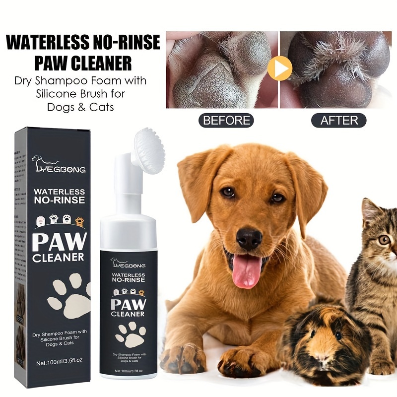 Pets Paw Cleaner Cup Portable Dog Cat Foot Washer Soft Silicone Pet Foot  Wash Tool Puppy Kitten Dirty Paw Cleaning Supplies