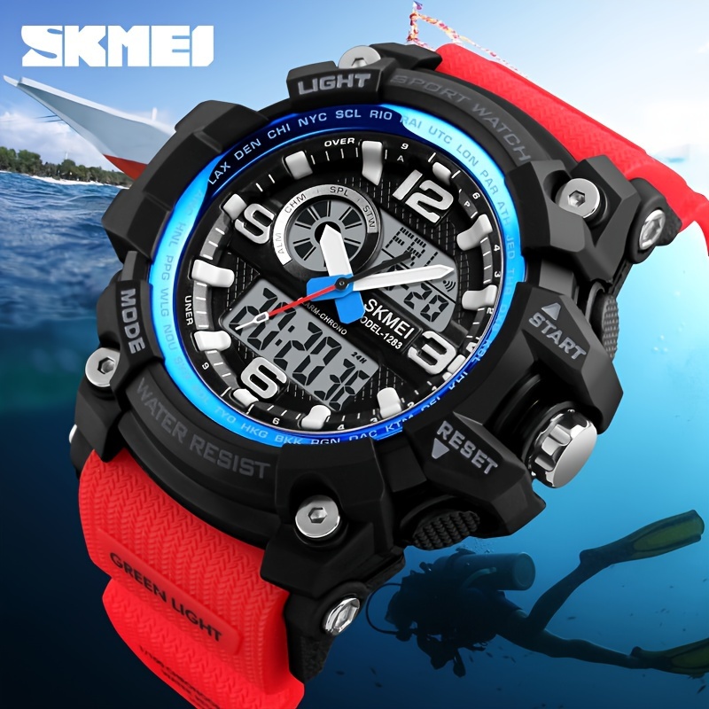 Sports watch hot sale with stopwatch