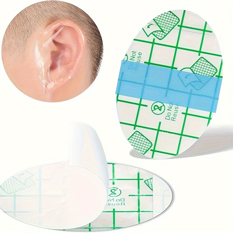 20pcs Waterproof Ear Stickers/Ear Protection Patches For Swimming Showering  Bathing