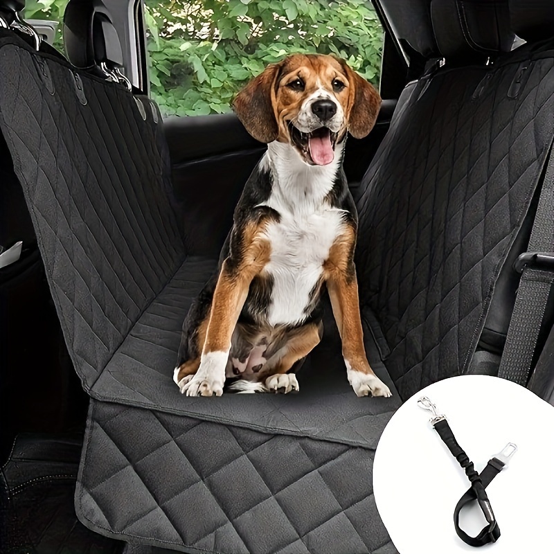 Asiento de coche para perros - Funda premium para silla de coche para perros  Compatible con todos