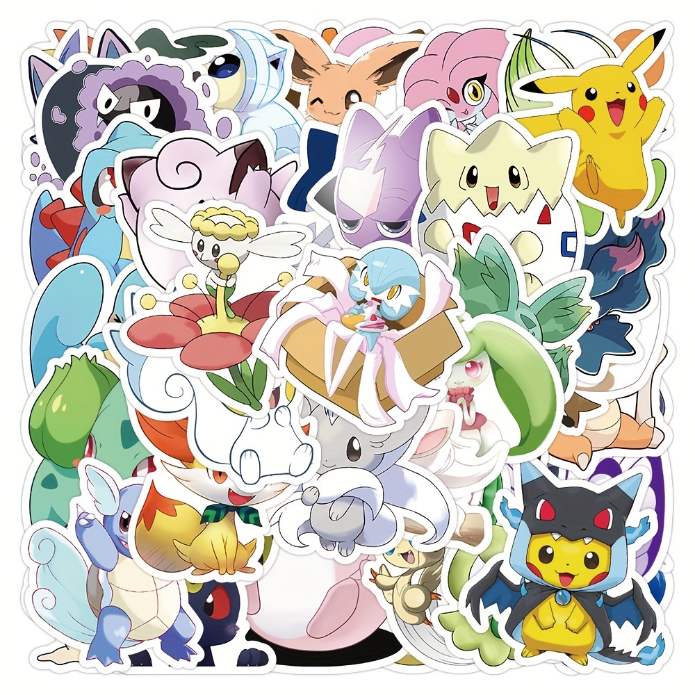 Pokémon Pixel Art, Part 1: Japanese Sticker Pack by The Pokemon
