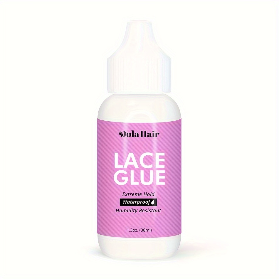 2 PACK Essential Values Hair Glue Bonding Adhesive (1.30 fl oz / 38mL)