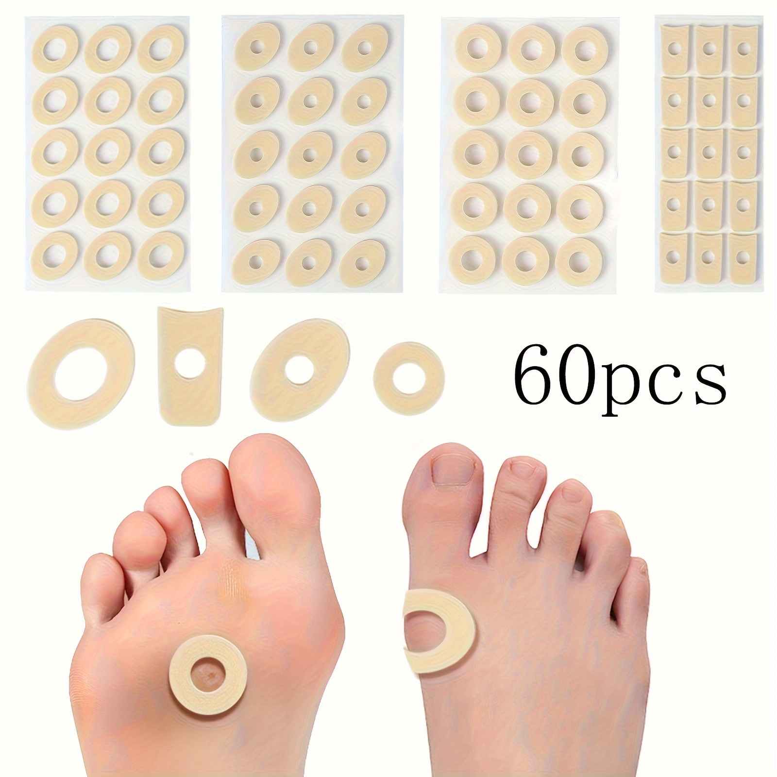 6/48Pcs Foot Corn Remover Pads Plantar Wart Thorn Plaster Patches Callus  Removal 