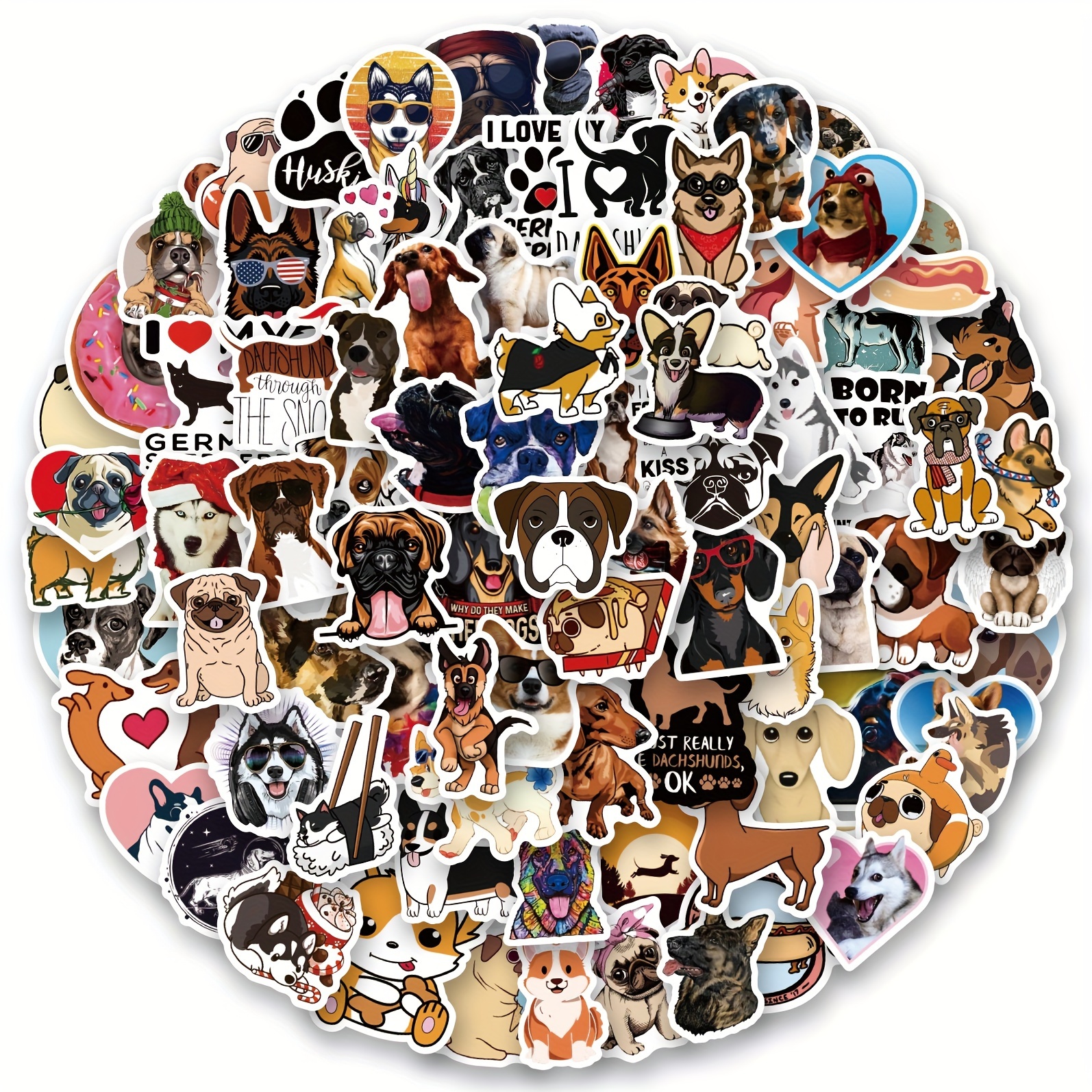 Cute Dog Stickers for Kids Teens Sticker Sticker for Sale by