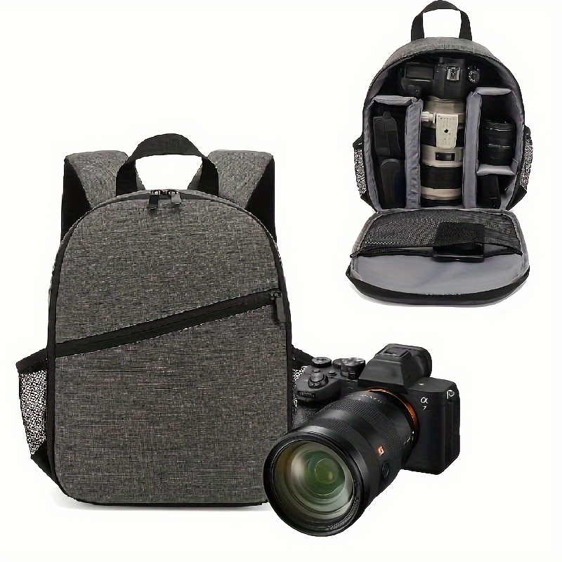  CADeN Camera Bag Sling Backpack Camera Case Waterproof with  Rain Cover Tripod Holder, Compatible for DSLR/SLR Mirrorless Cameras (Canon  Nikon Sony Pentax) and Accessories Green : Electronics