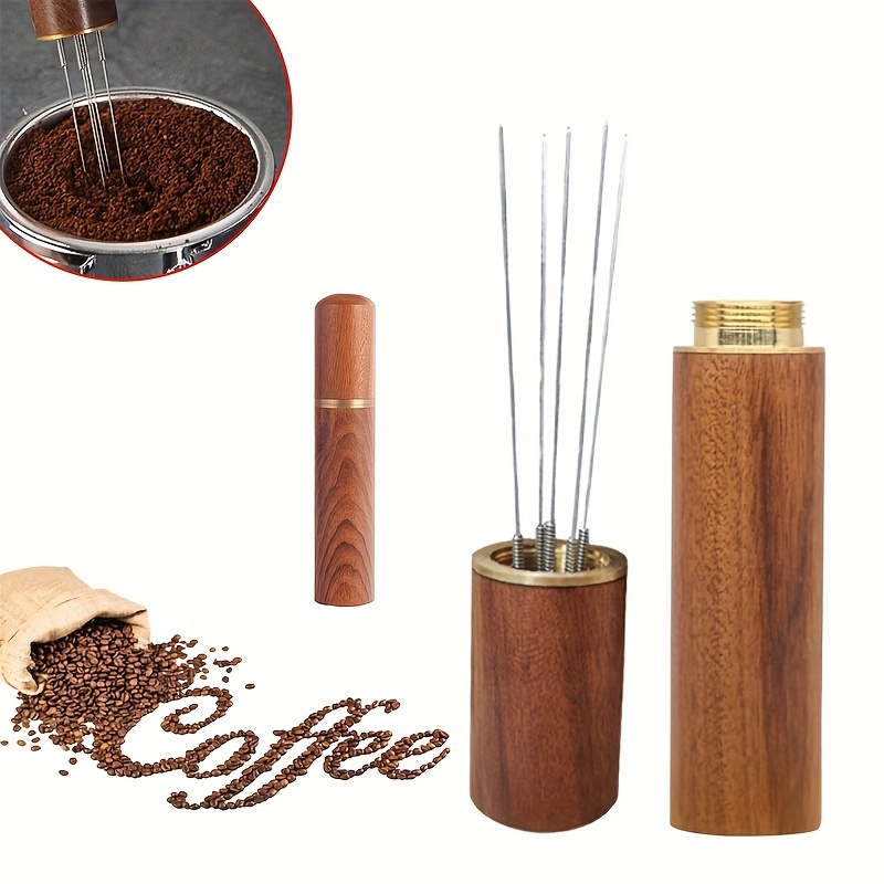 51/53/58mm Espresso Stirrer WDT Tool Coffee Needle Distributor Rotating  Coffee Powder Stirring Stainless Steel Coffee Needles