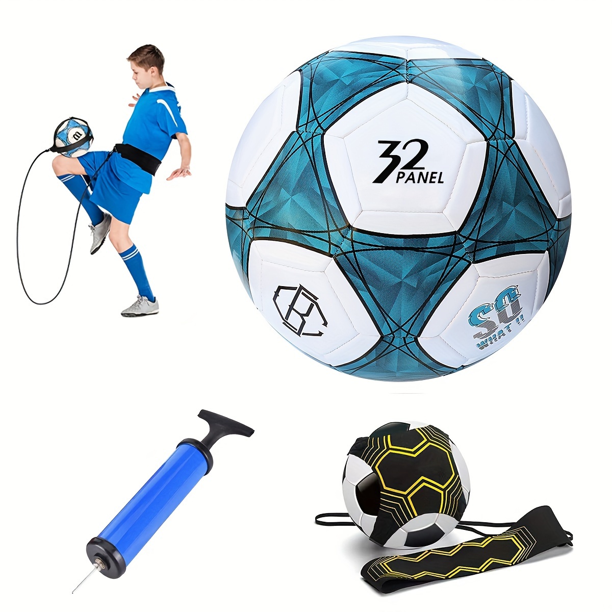 6 pelotas de fútbol de espuma suave para niños principiantes, 6 pulgadas,  tamaño oficial 2, para interiores y exteriores, mini pelota de fútbol suave