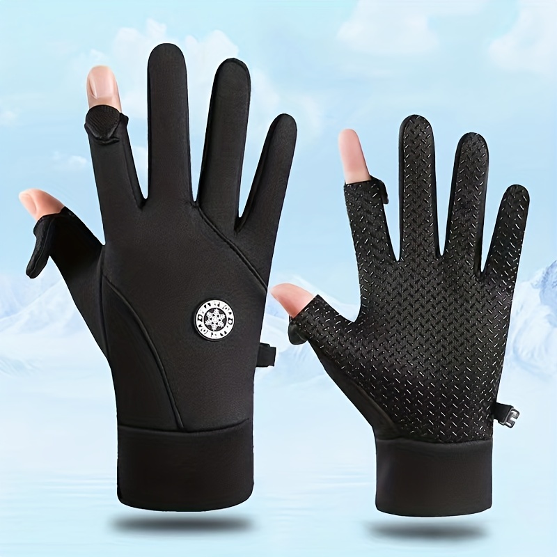 Waterproof Winter Fishing Glove - Temu