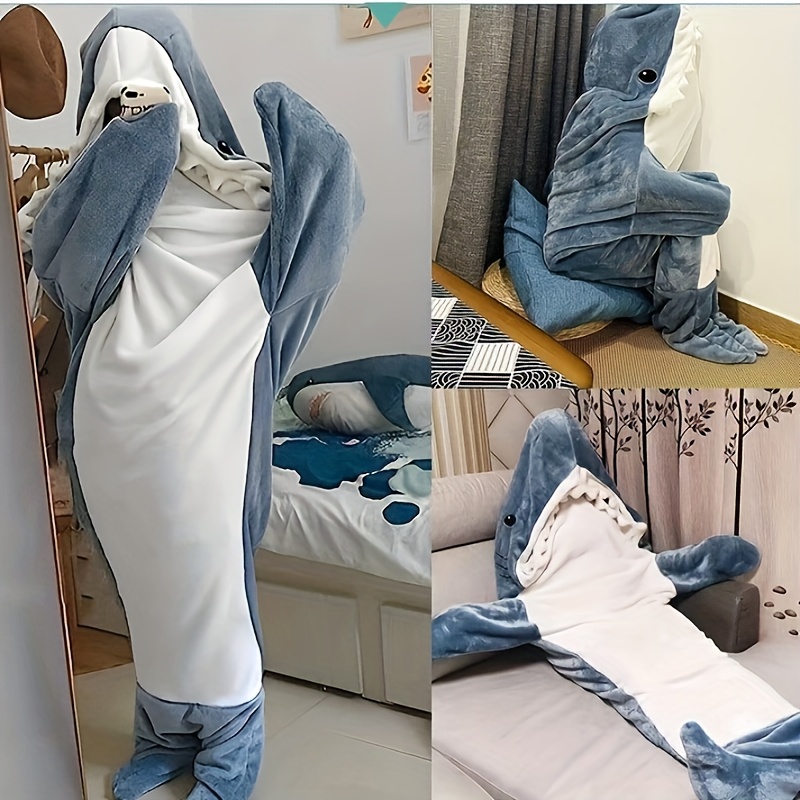 Pijama Y Disfraz Enterito Tiburón Adulto
