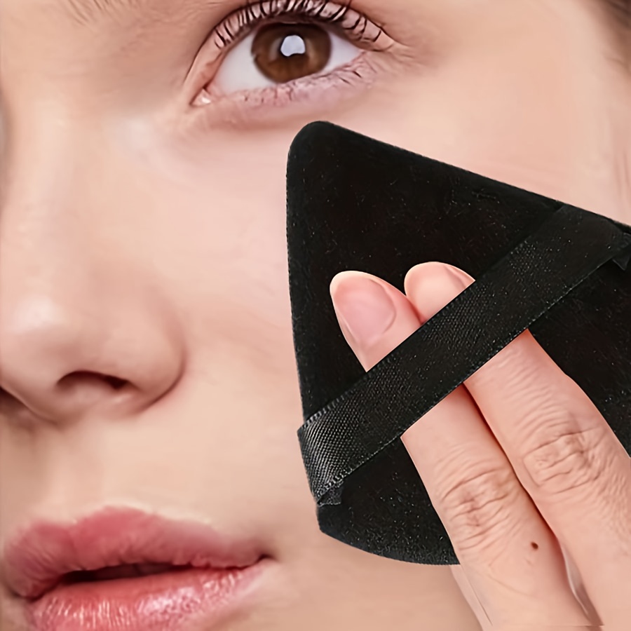 6 Uds. Borlas Triangulares Dejar Piel Impecable Maquillaje - Temu