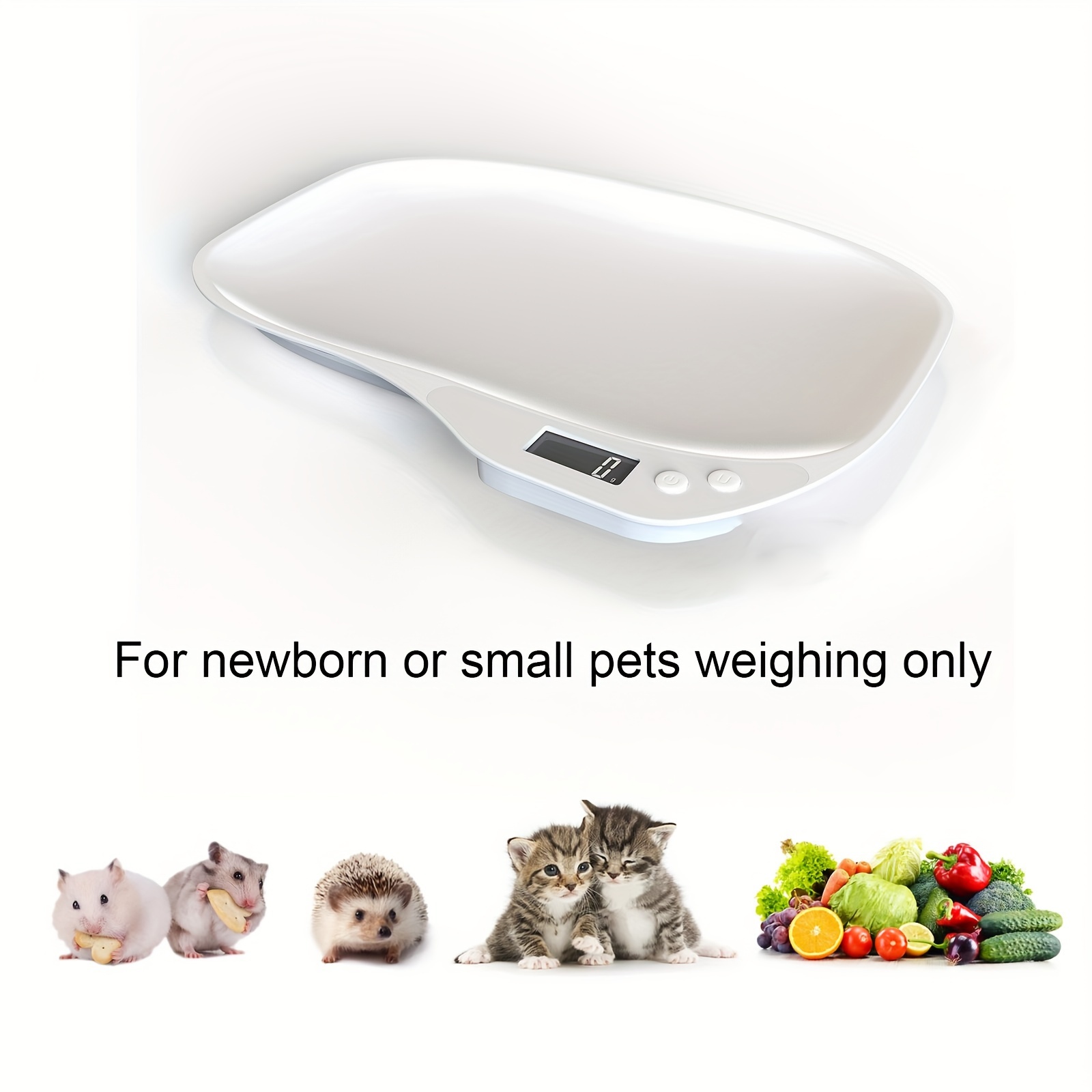 Digital Pet Dog Weight Scale Cat Puppy Weight Scale Portable Small Animal  Vet