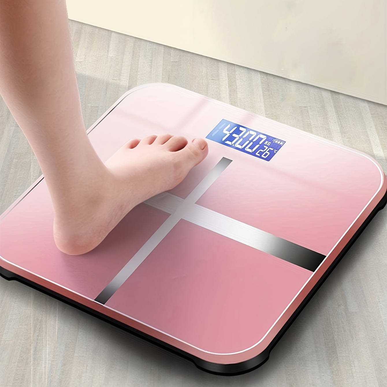 Digital Bathroom Scale Body Weight Scales 400 Lbs Ultra Slim - Temu