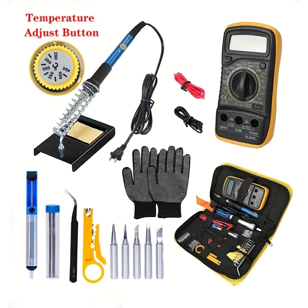 1 Set Wood Burning Kit, 110V 60W Wood Burning Tool With Adjustable  Temperature, Wood Burner Pen For Embossing Carving Soldering