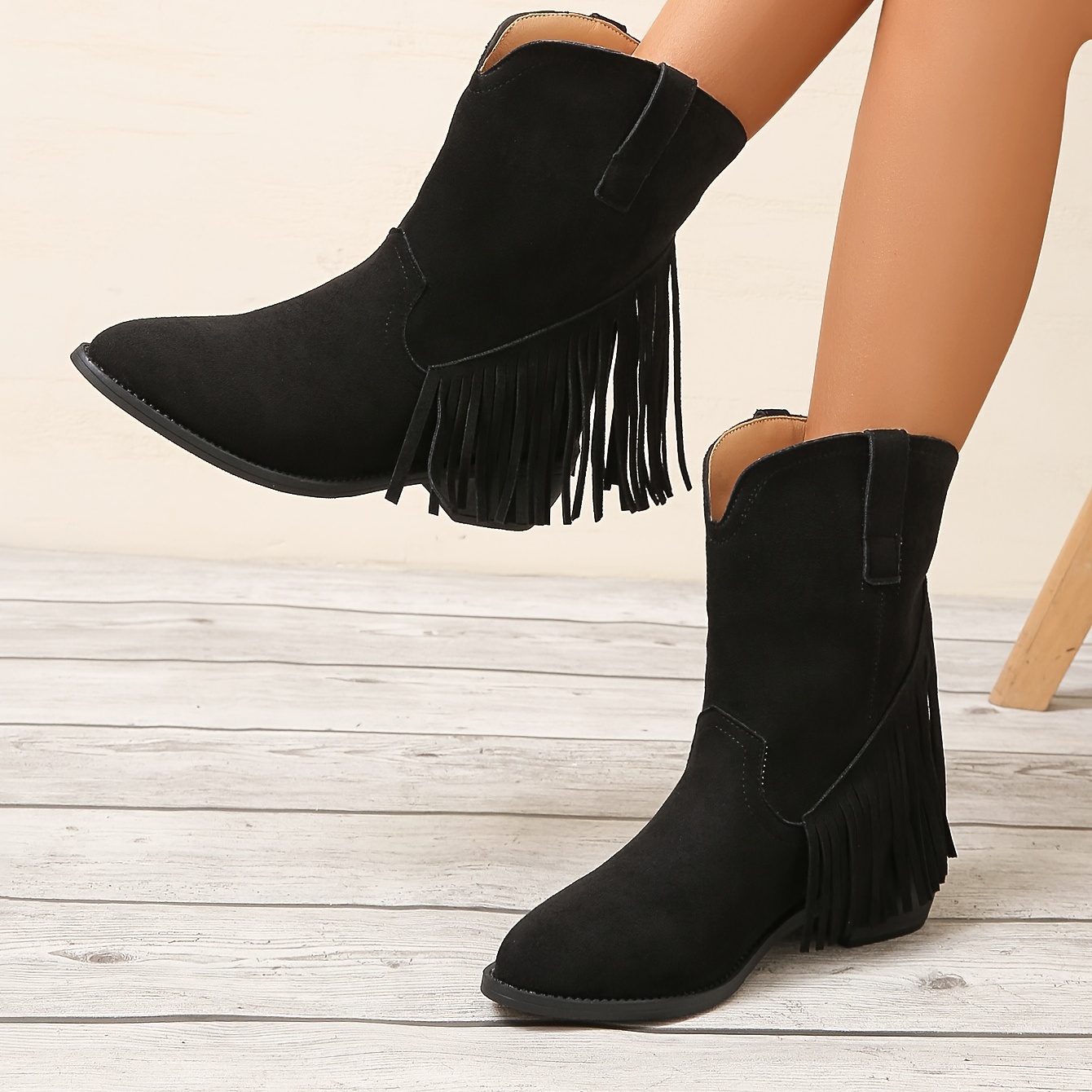 Little girl cowgirl on sale boots with fringe