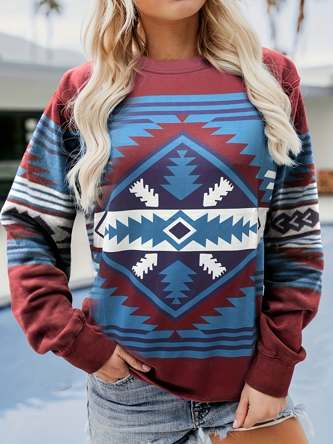 Western sweatshirts for discount women