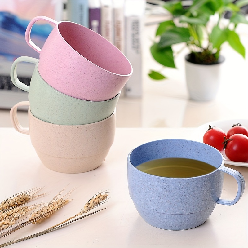 Taza creativa con cepillo de paja, 2 piezas, taza de , taza , taza