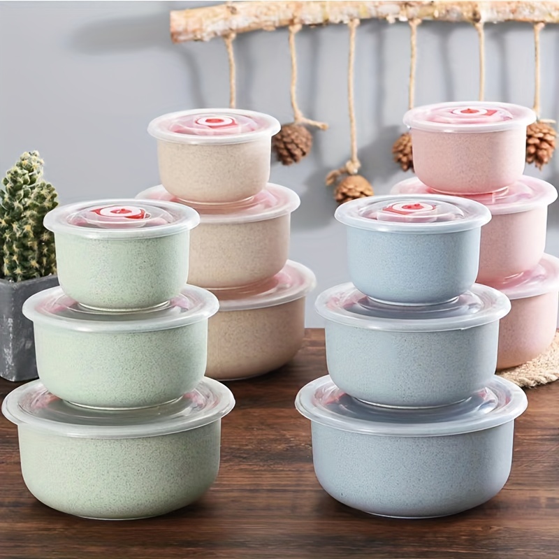 Ceramic Bowls with Lids Food Storage Container Household Fresh-Keeping Lunch  Box Versatile Bowls for Kitchen, Microwave & Dishwasher Set of 4 - China  Porcelain Bowl and Stoneware Bowl price