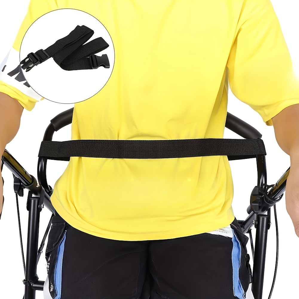 El cinturón de seguridad de la silla de ruedas protege grueso para