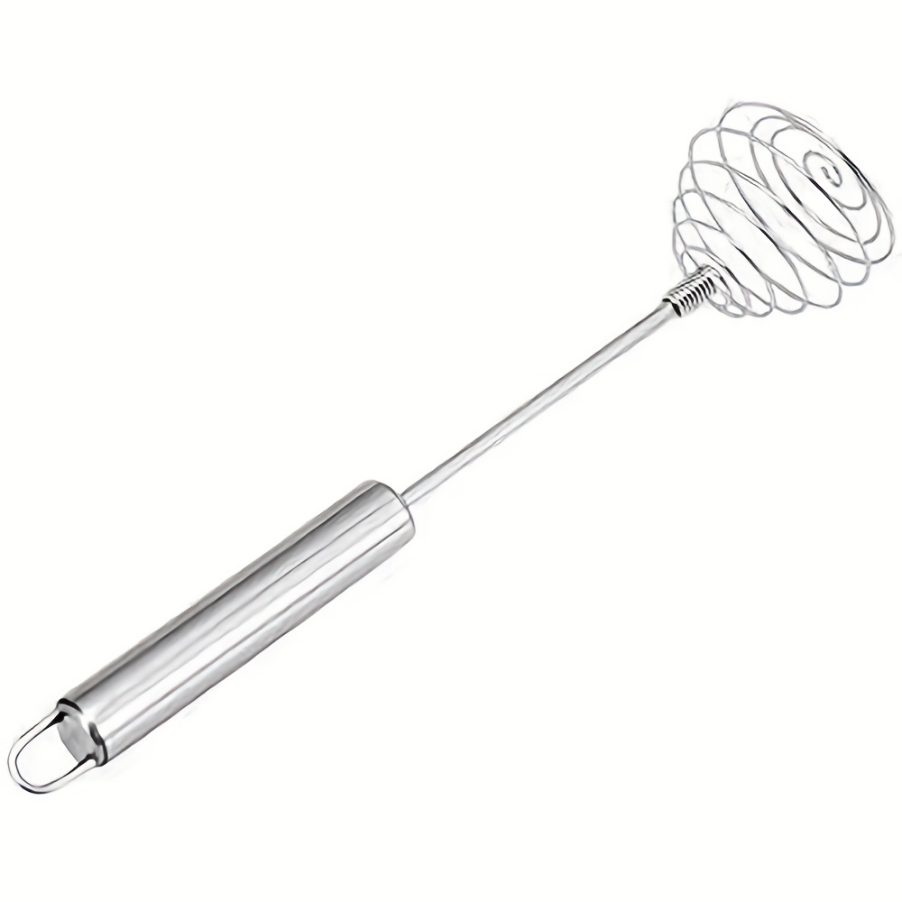 Spring Whisk, Stainless Steel Spring Coil Whisk, Egg Beater, Baking Tools,  Kitchen Gadgets, Kitchen Accessories - Temu